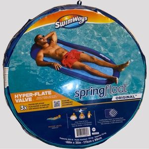 Swimways Spring Float Original Hyper-Flate Valve 3x Faster Inflation